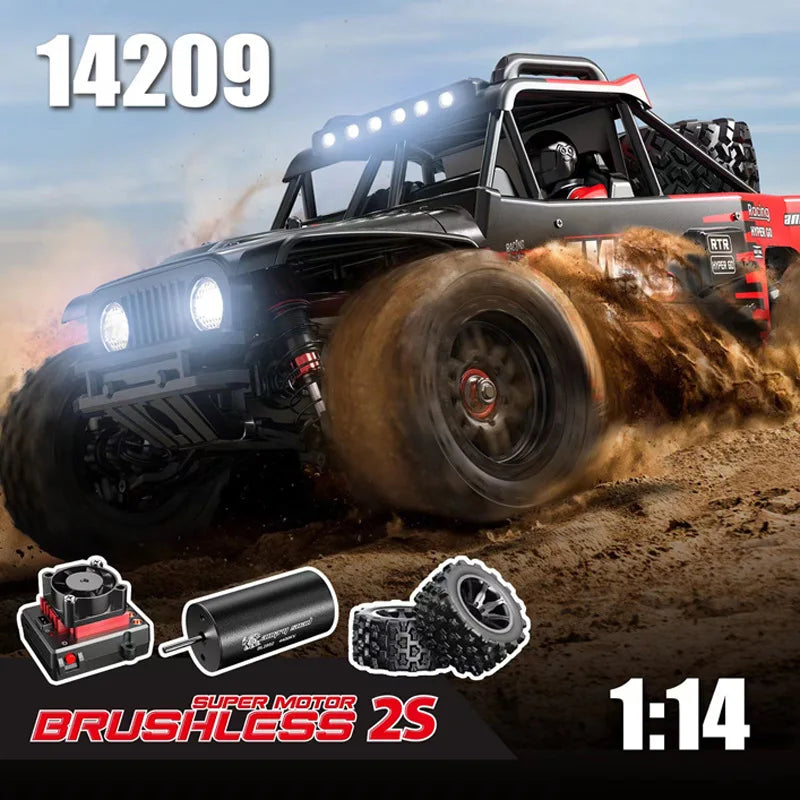 MJX 14209 Brushless 4WD Remote Control Off Road Racing Truck