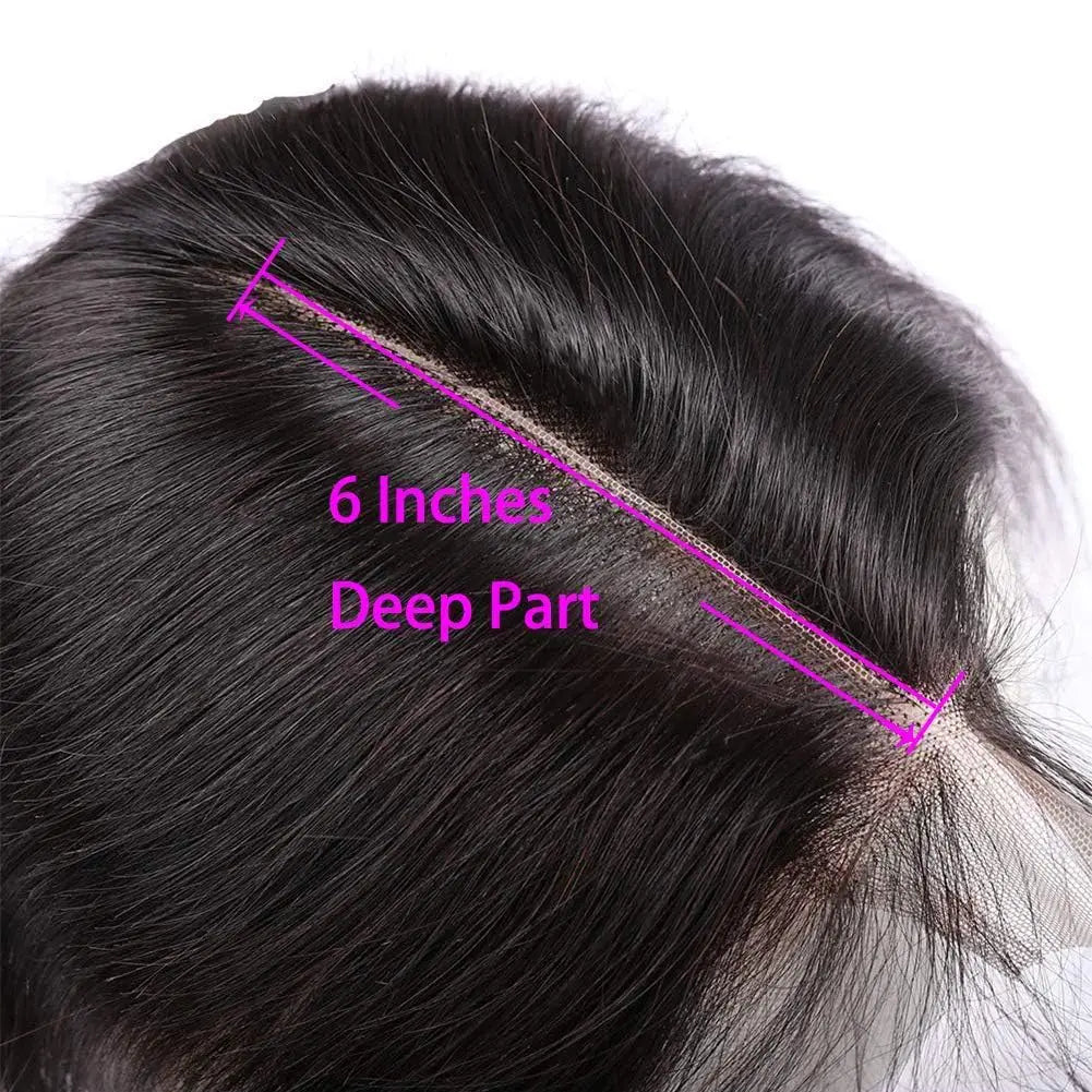 Linhua Straight Lace Closure Human Hair Extensions Brazilian Virgin