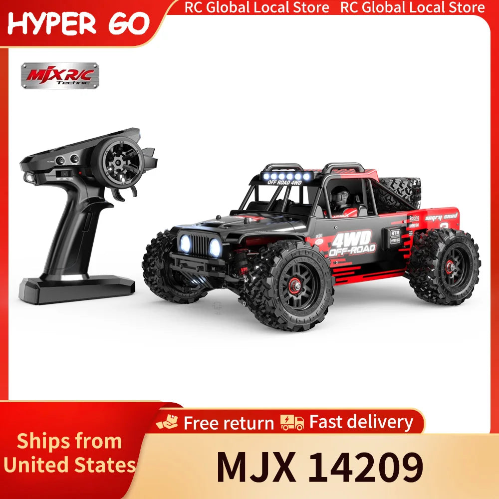 MJX 14209 Brushless 4WD Remote Control Off Road Racing Truck