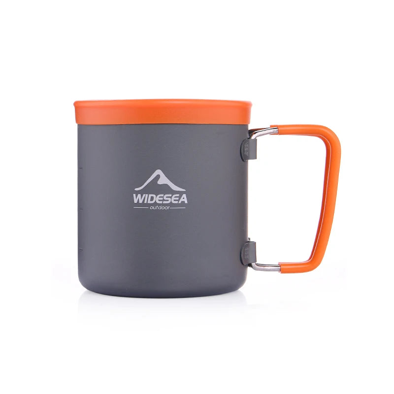 WideSea Outdoor Camping Cookware Set Portable Kitchen Pot Kit