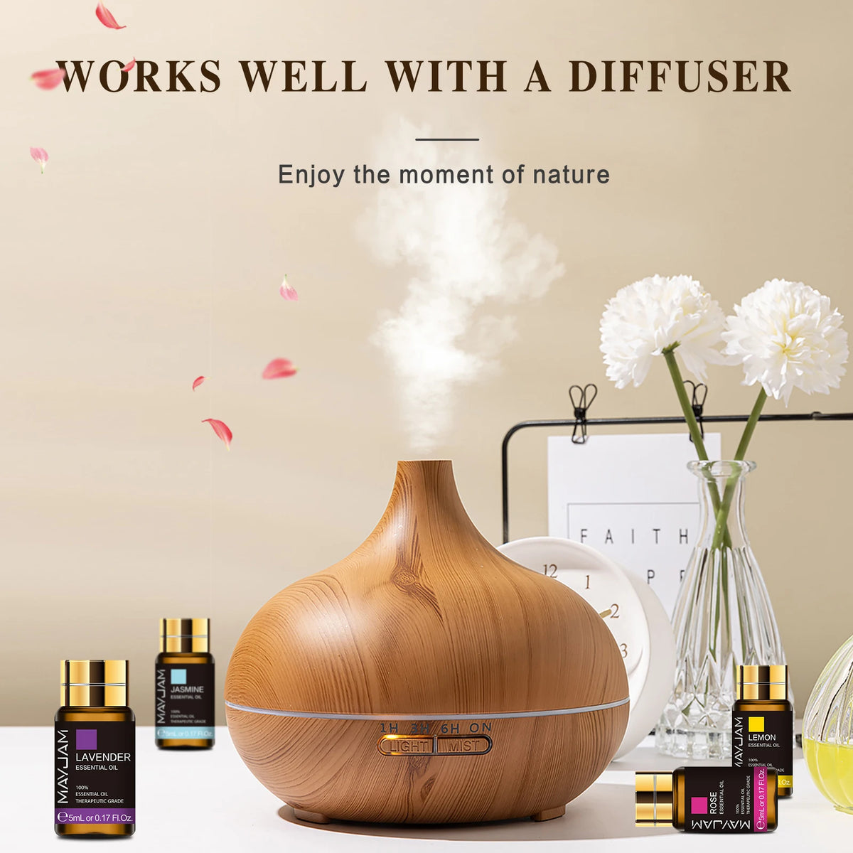 Mayjam Pure Essential Oil Blend For Diffuser And Burner