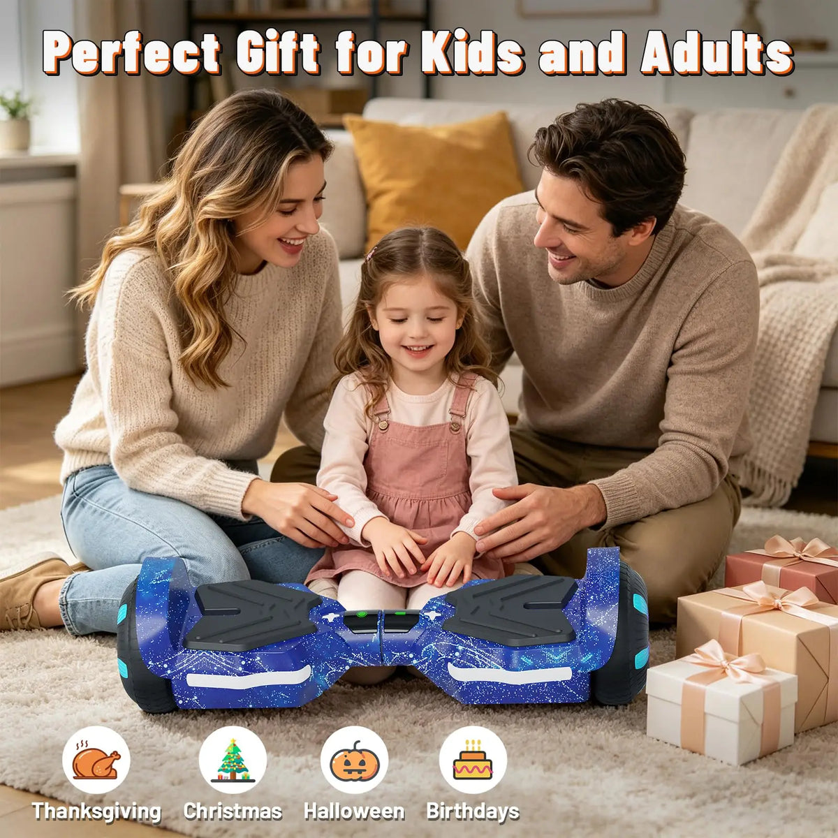 Simate All Terrain Self Balancing Electric Scooter With Bluetooth