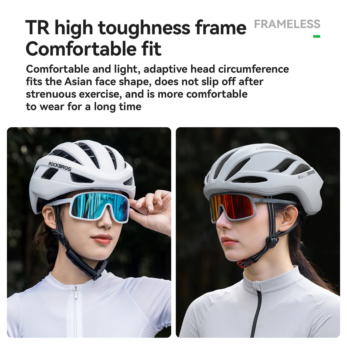 Rockbros Polarized Cycling Sunglasses UV400 Outdoor Sports Eyewear