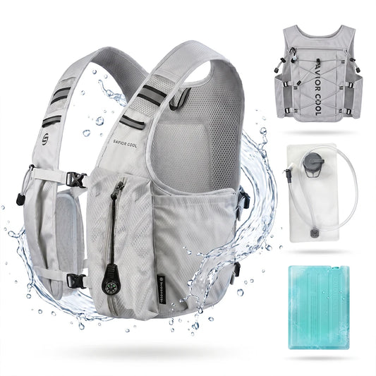 Advanced Tactical Cooling Vest With Refrigeration And Water Bladder