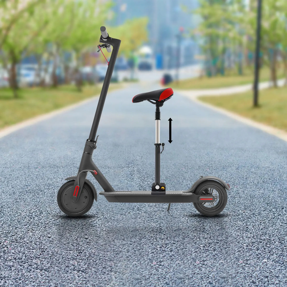 Scooter Seat Cushion Saddle Foldable Height Chair Adjustable Shock Electric Scooter Folding Saddle Seats for Xiaomi M365