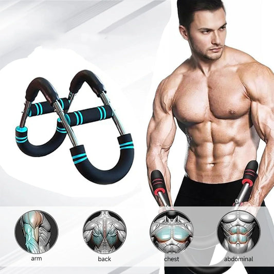 Adjustable Detachable Arm Trainer With Resistance Bands Chest Expander