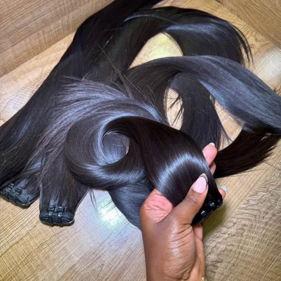 Smilegirl Remy Brazilian Human Hair Extensions Bundles