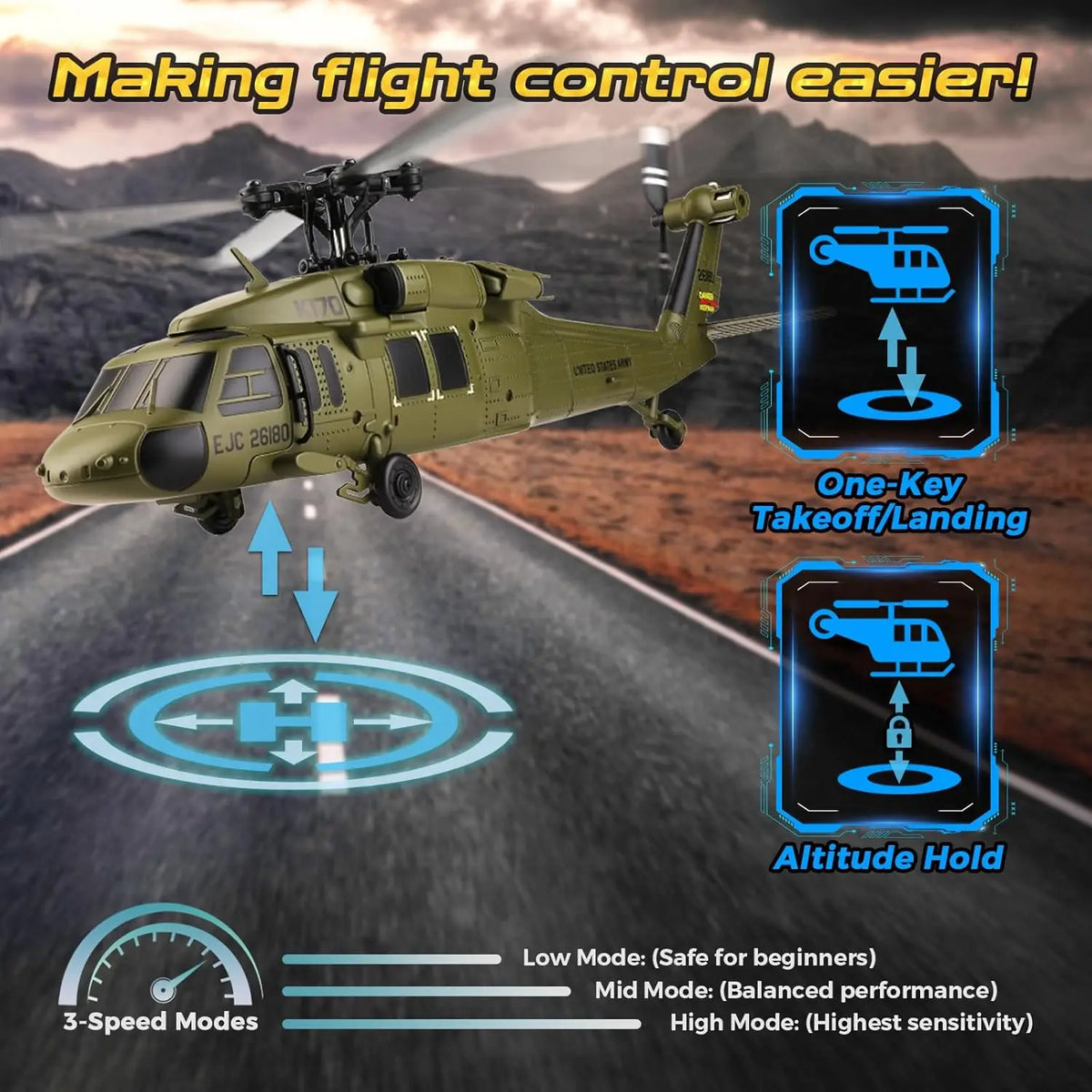 WLtoys K170 Brushless RC Helicopter With 6 Axis Gyroscope