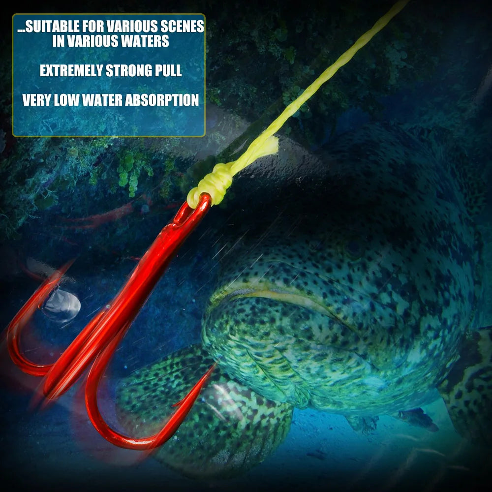 Bakawa Multifilament Braided Fishing Line For Sea And River