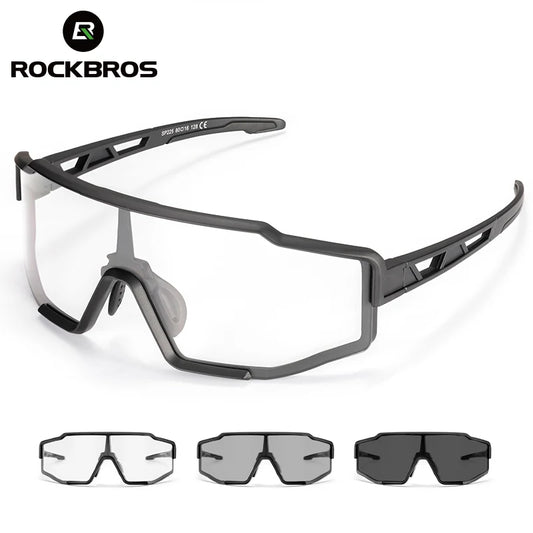 Rockbros Photochromic Polarized Cycling Sunglasses UV Protection Sport Eyewear