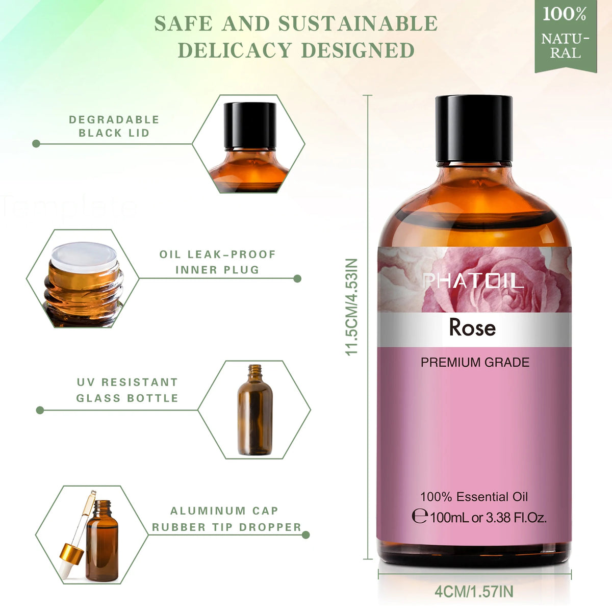 Phatoil Pure Natural Essential Oil For Humidifier And Diffusers