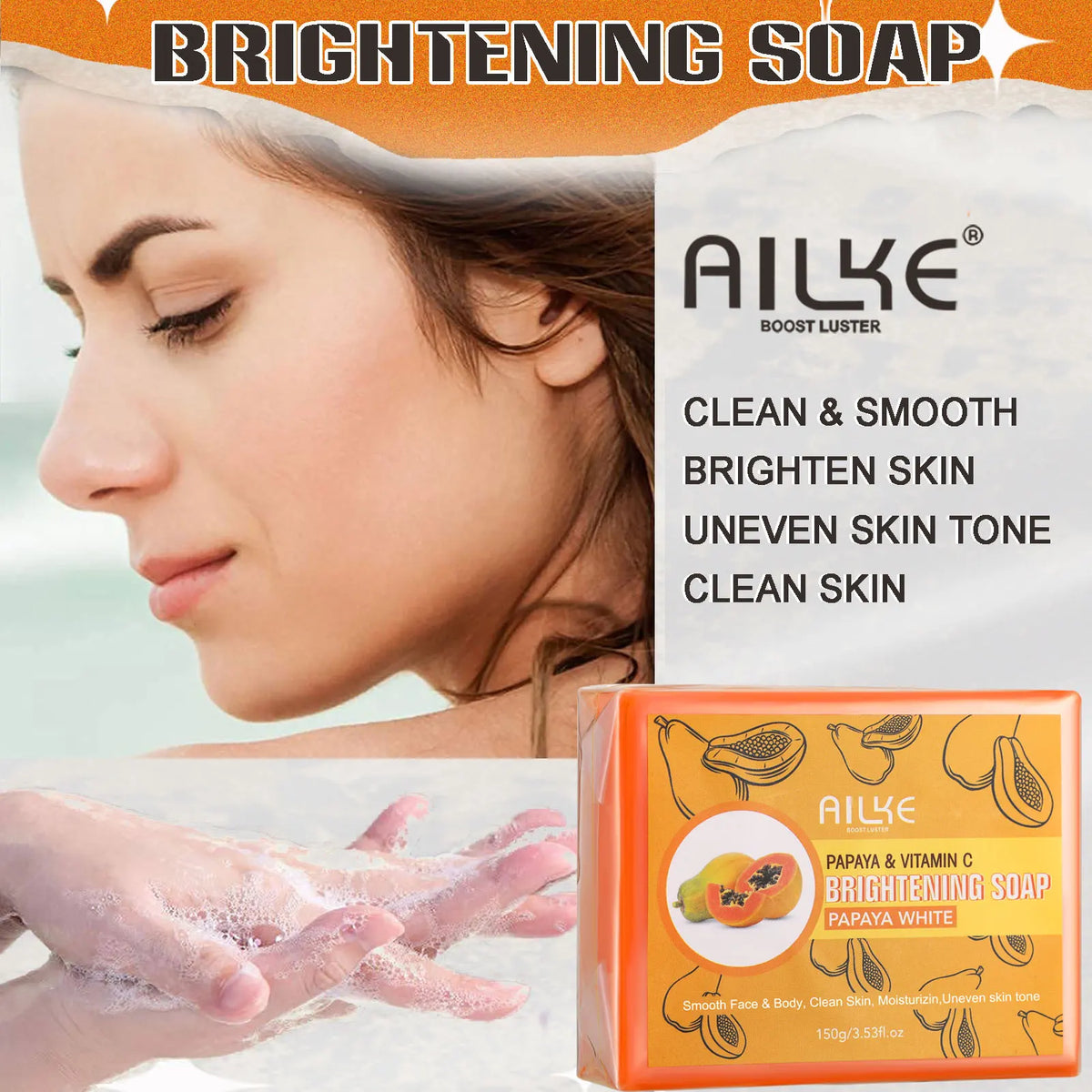 Ailke Multi Vitamin Whitening Body Lotion For Glowing Skin