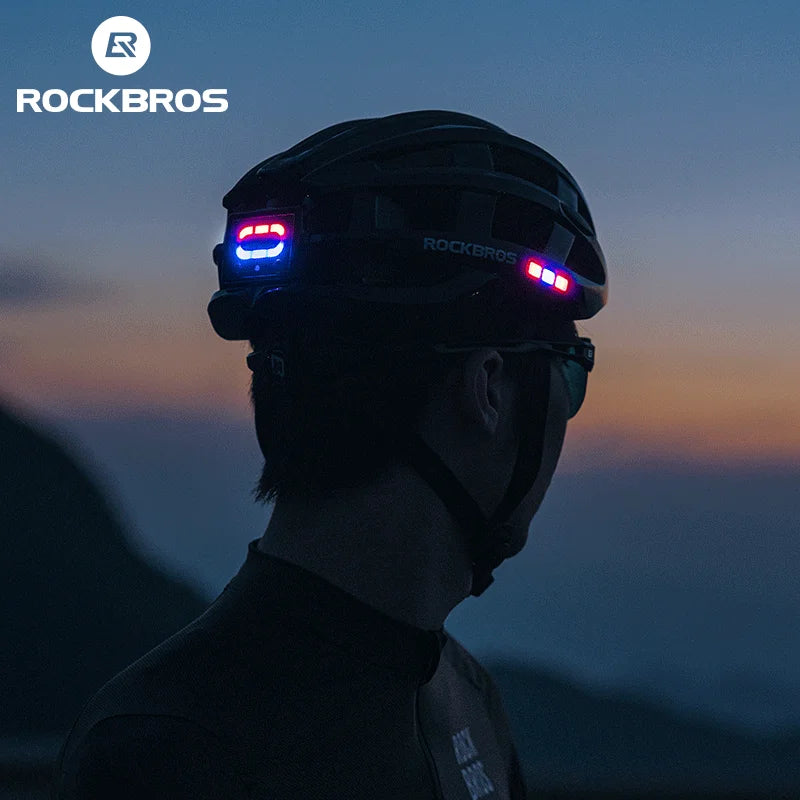 Rockbros Ultralight LED Cycling Helmet With Bright Front Light