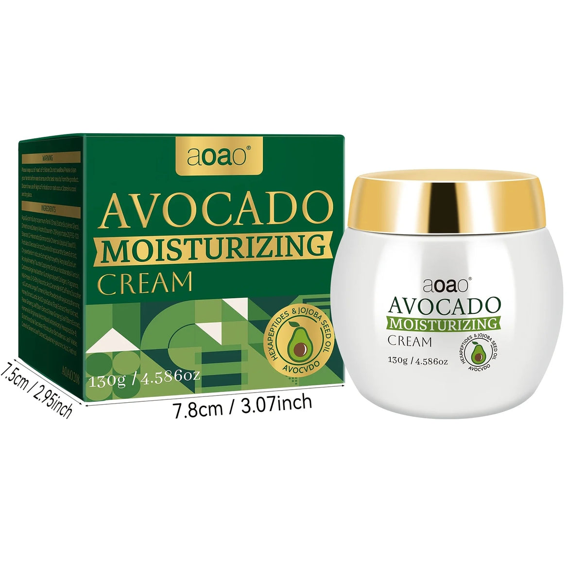 Aoao Avocado Cream With Niacinamide And Vitamin E Firming Moisturizer