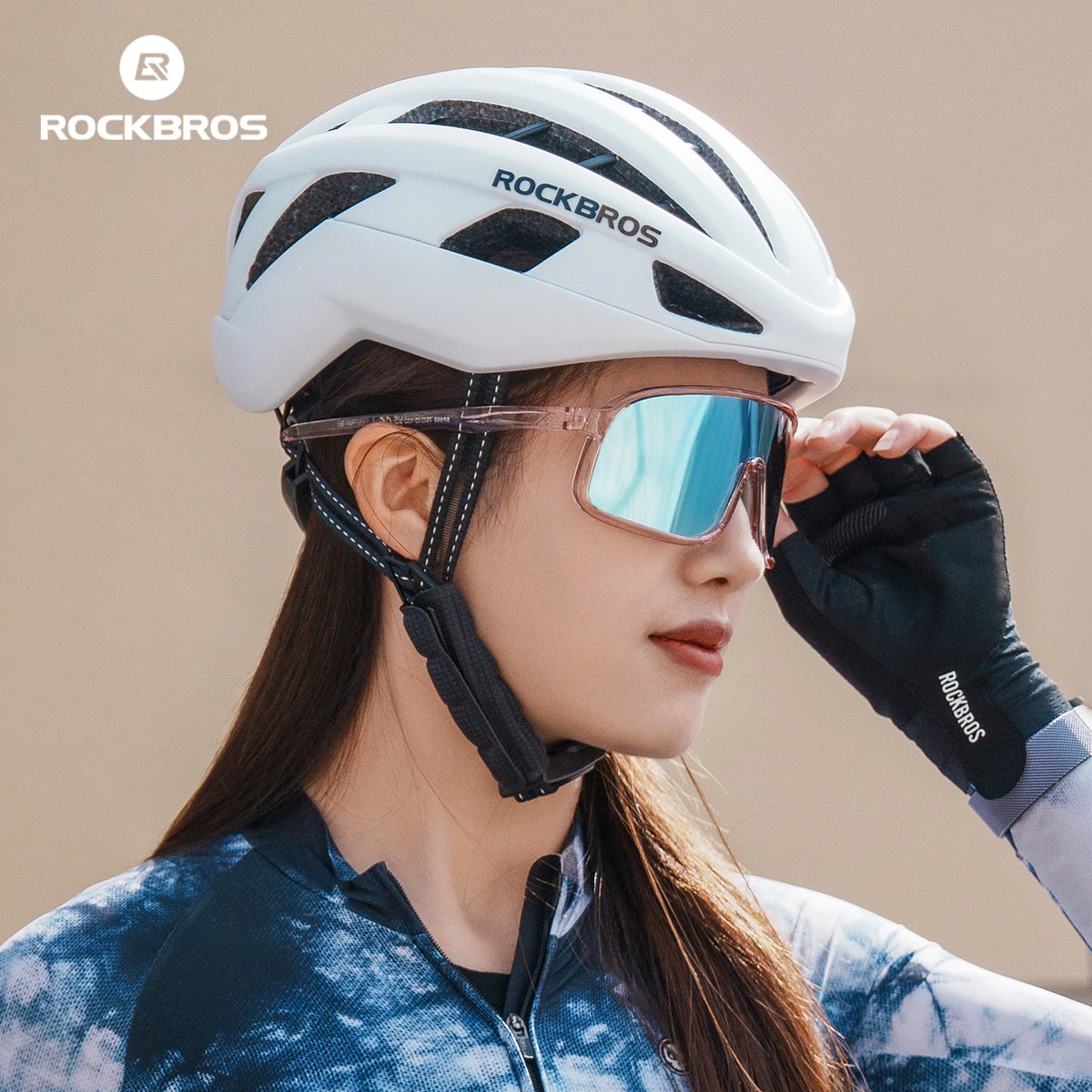 Rockbros Photochromic Cycling Glasses UV400 Protection Outdoor Sports