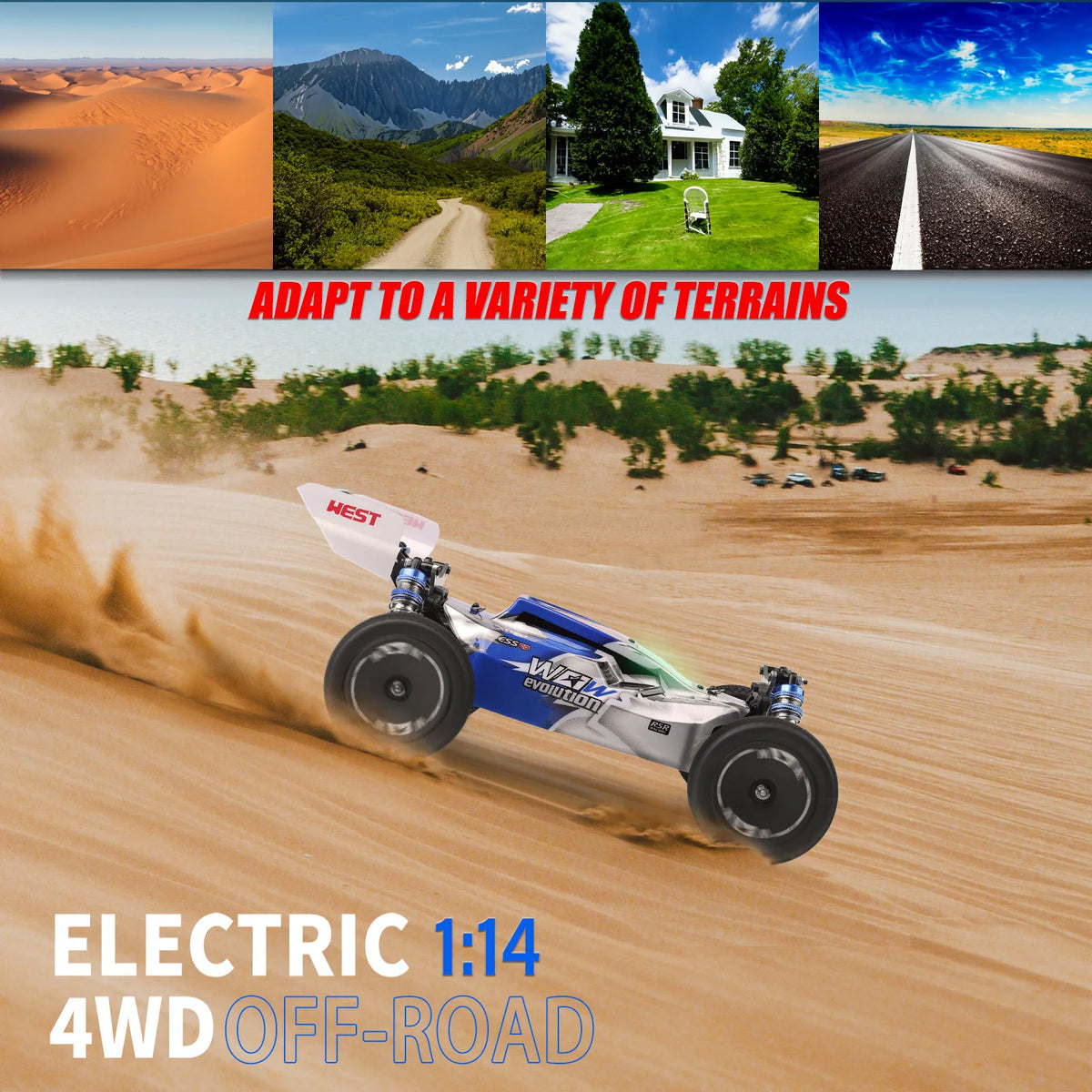 WLtoys High Speed Off Road Remote Control Dirt Bike Car