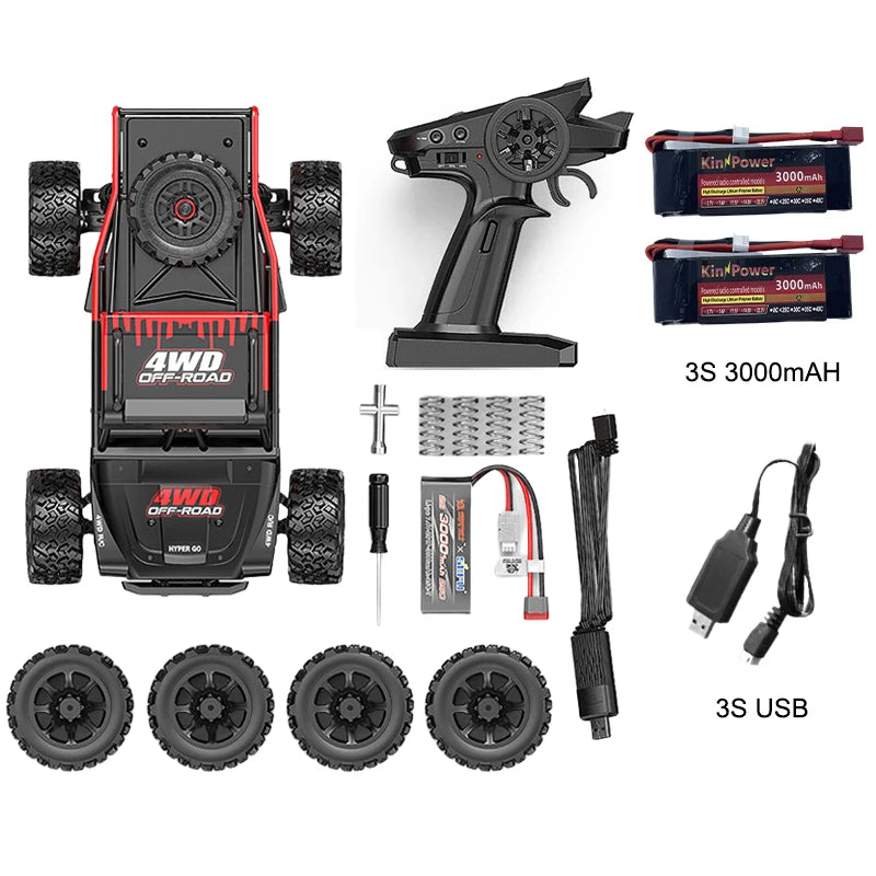 MJX 14209 Brushless 4WD Remote Control Off Road Racing Truck