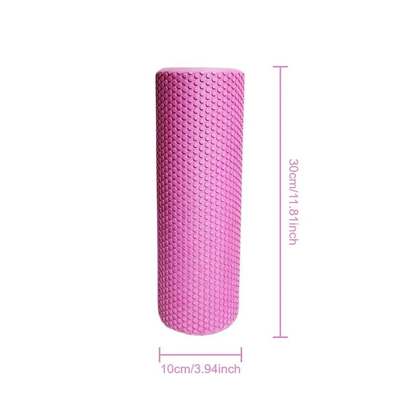 Hexagonal EVA Foam Yoga Roller With 3D Floating Massage Nodes