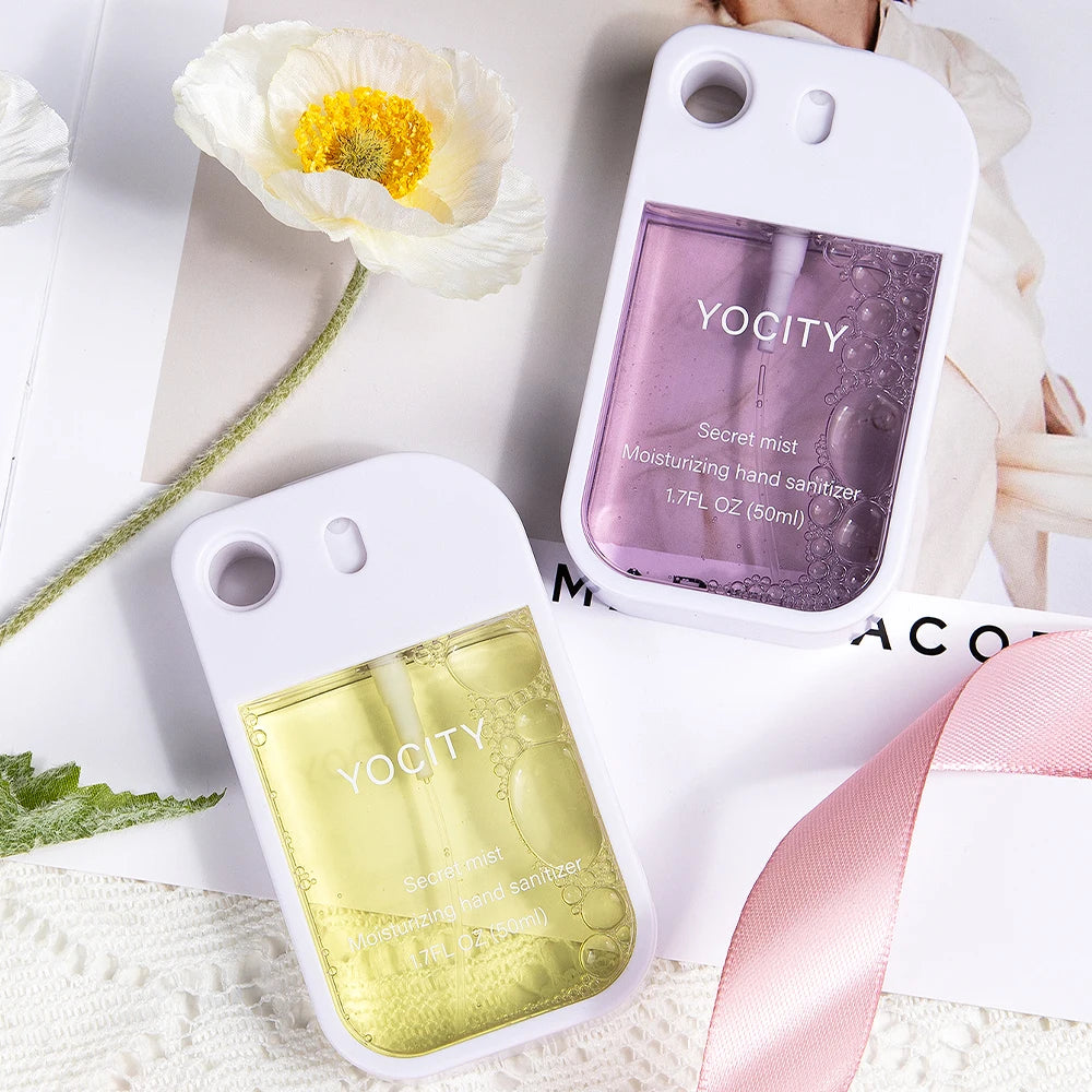 50ml Air Freshener Home Car Fragrance Spray Fresh Air Long-Lasting Fragrance Travel Bathroom Hotel Gifts Hand Sanitizer Bottles