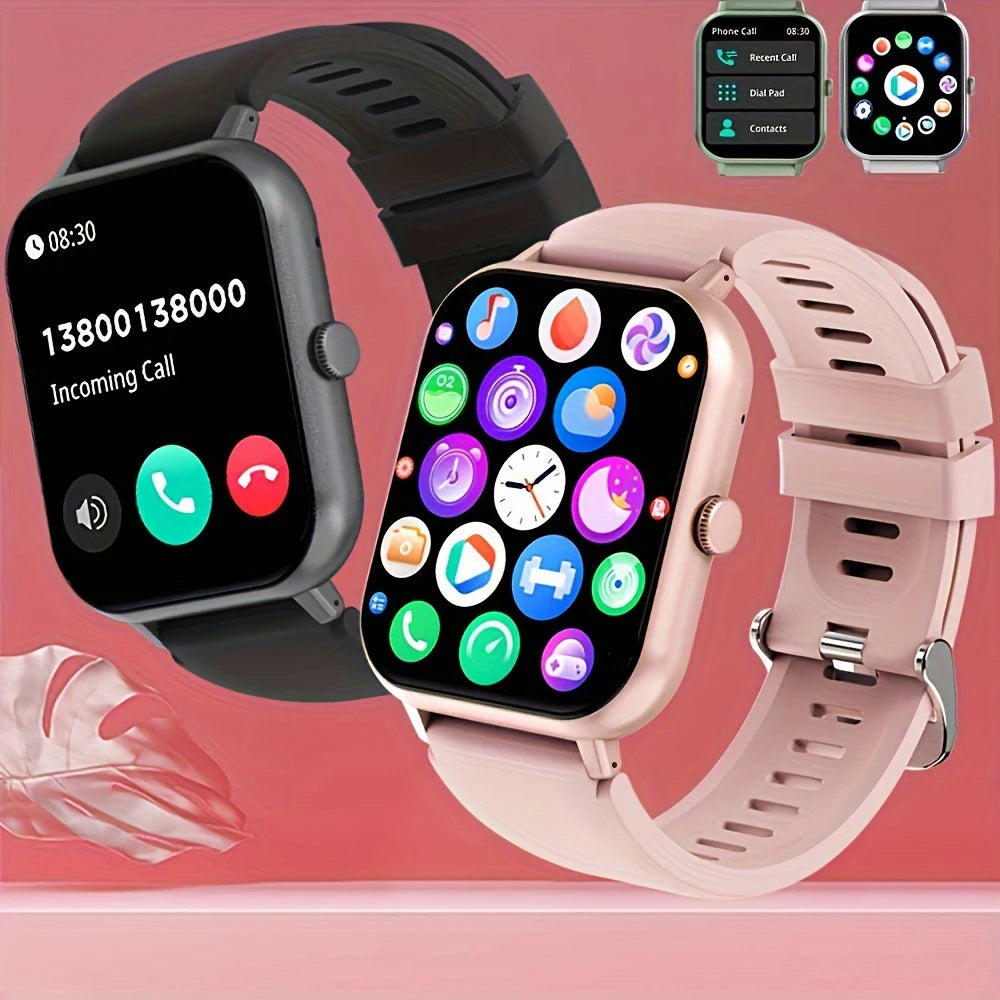 Odelettevcy Smart Watch Wireless Calling Multi Sport Fitness Tracker