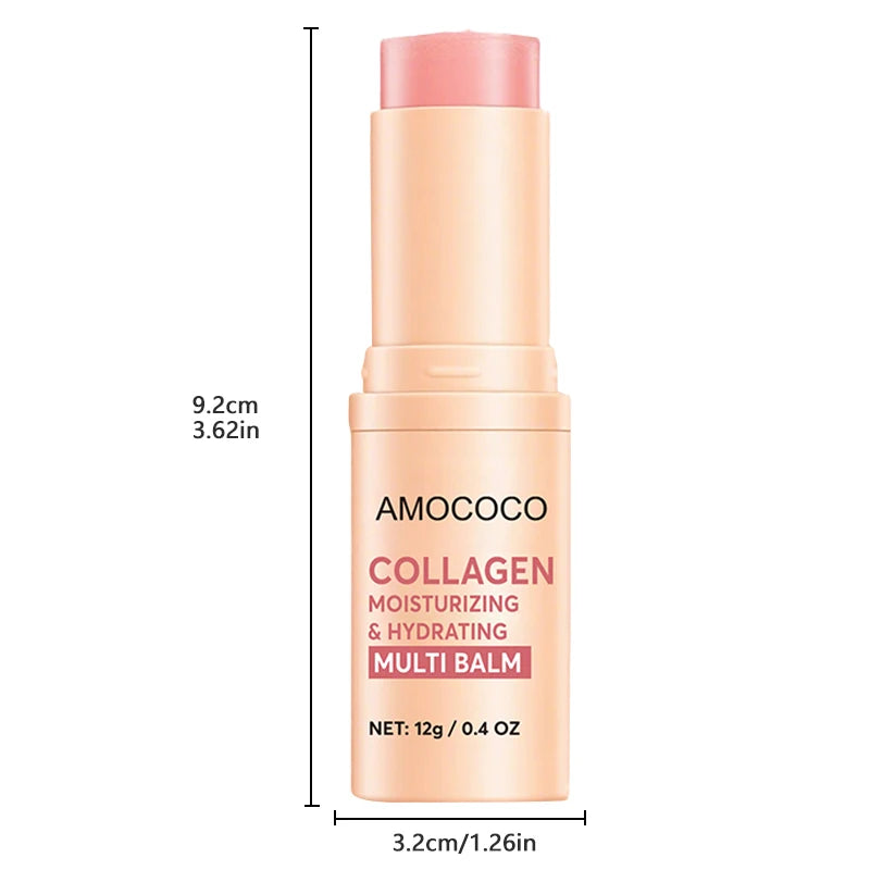 Amococo Collagen Moisturizing Balm Stick For Face And Body