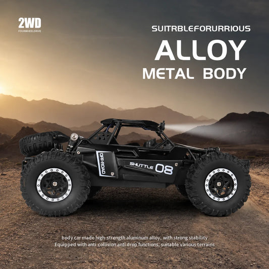 Znlyrion Off Road RC Buggy With LED Lights Shock Absorbers