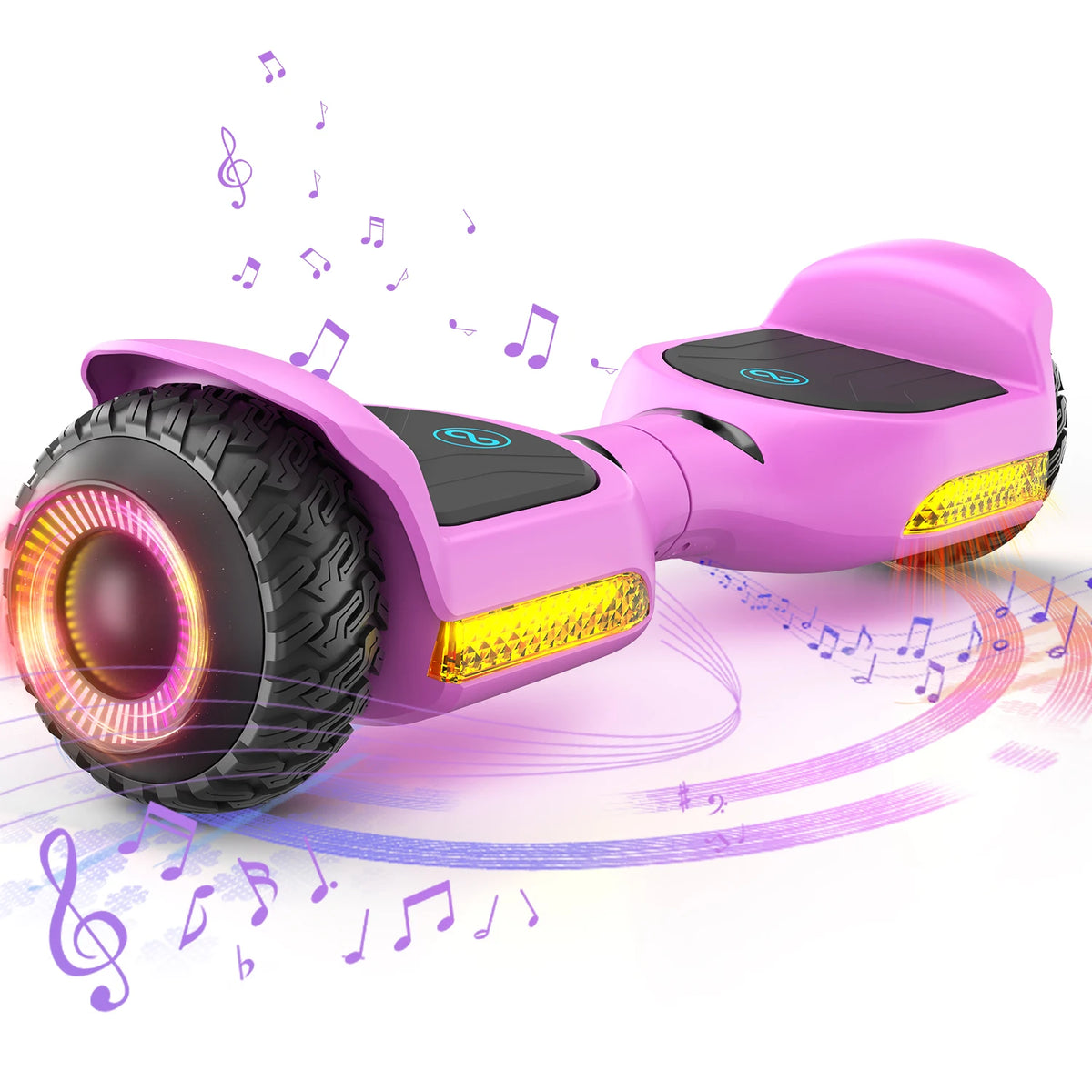 Gyroor All Terrain Self Balancing Hoverboard With Bluetooth Speaker