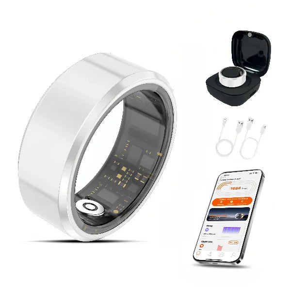 Casatelieer Smart Ring With SpO2 And Heart Rate Tracking