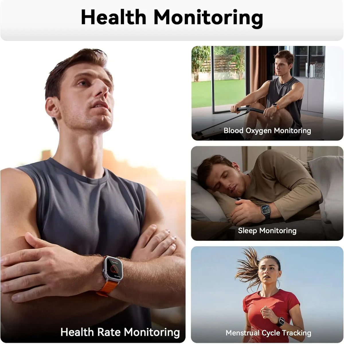 Kospet Pulse Smart Watch Amoled Bluetooth Calling Fitness Tracker