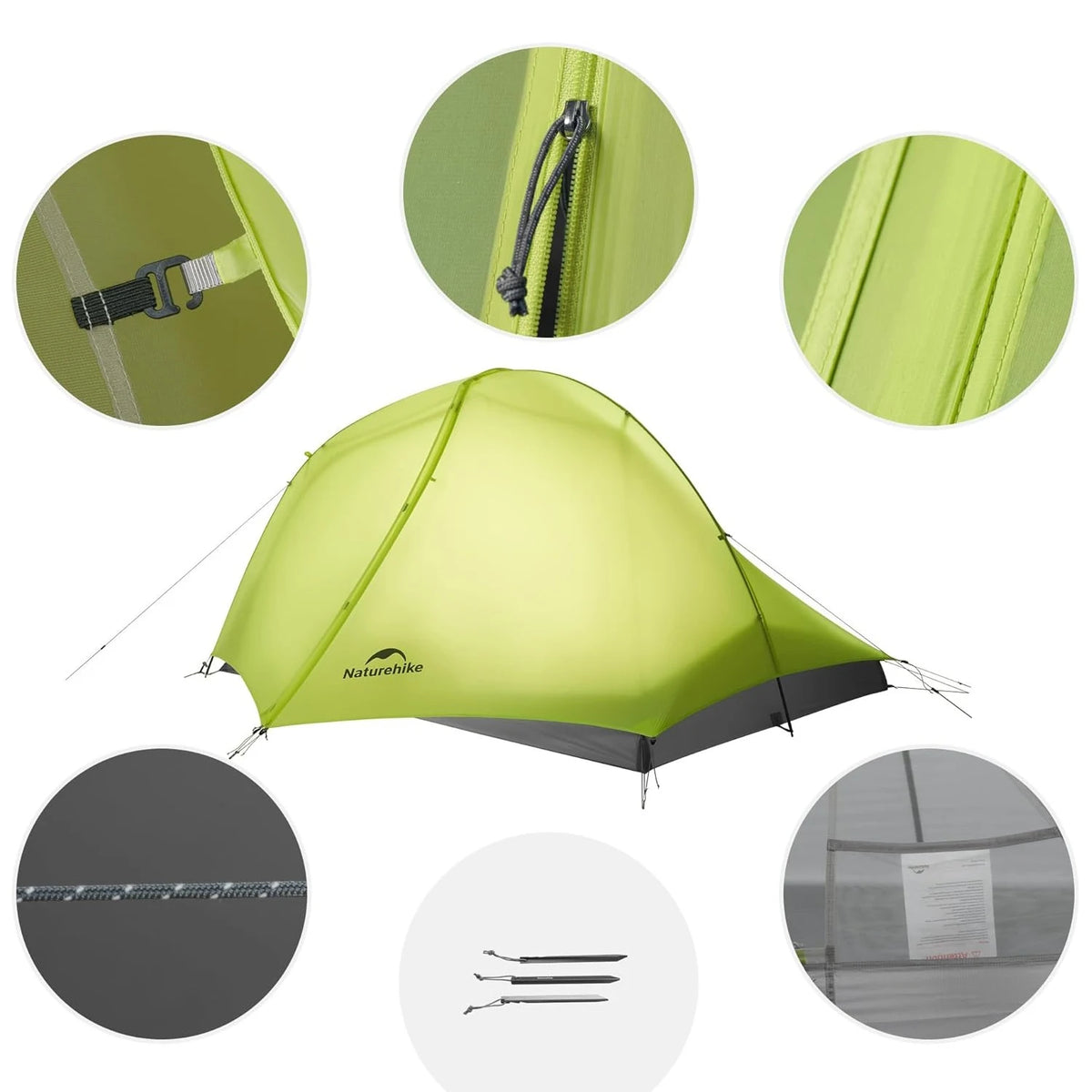 Naturehike Star Trail EXT Two Person Ultralight Hiking Tent