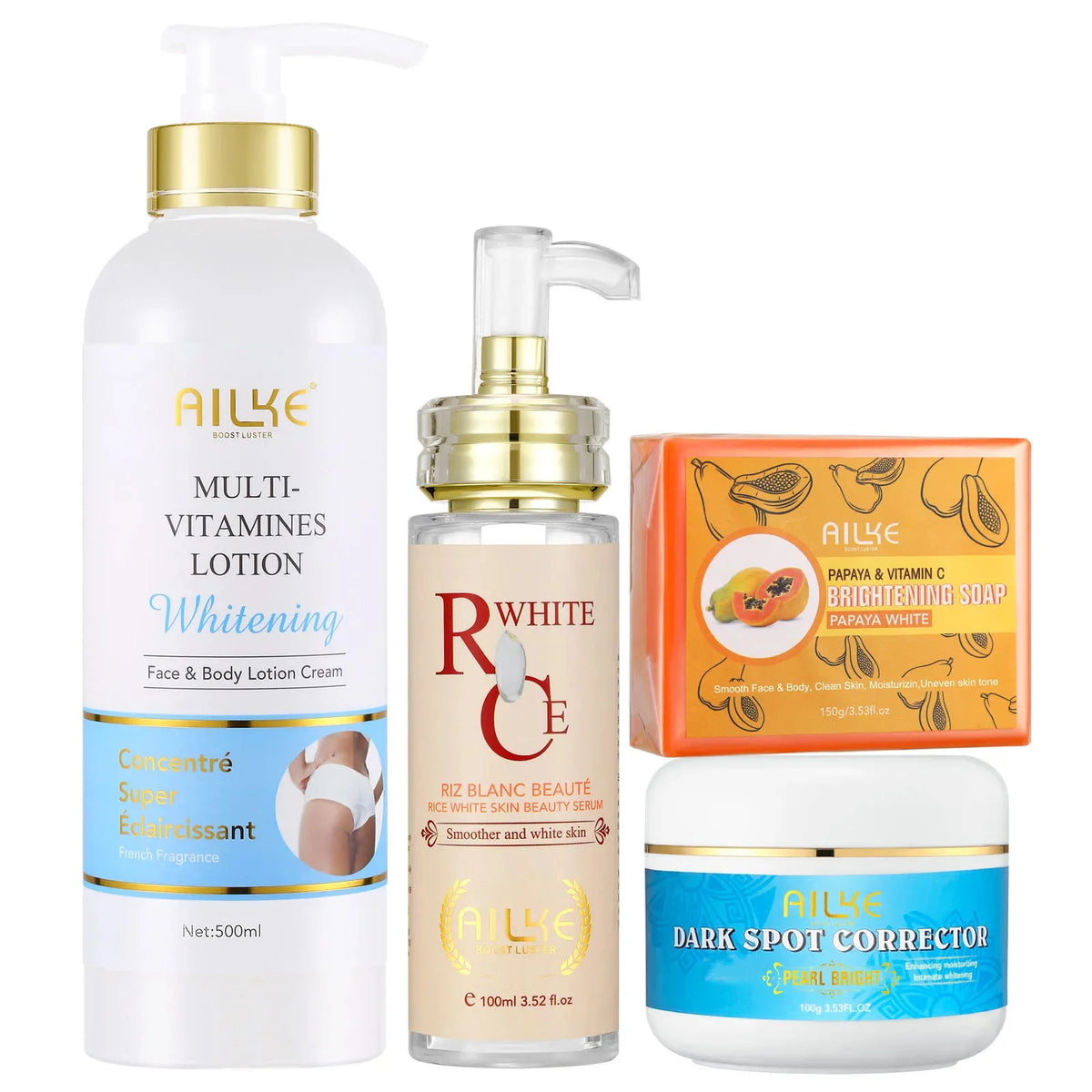 Ailke Multi Vitamin Whitening Body Lotion For Glowing Skin
