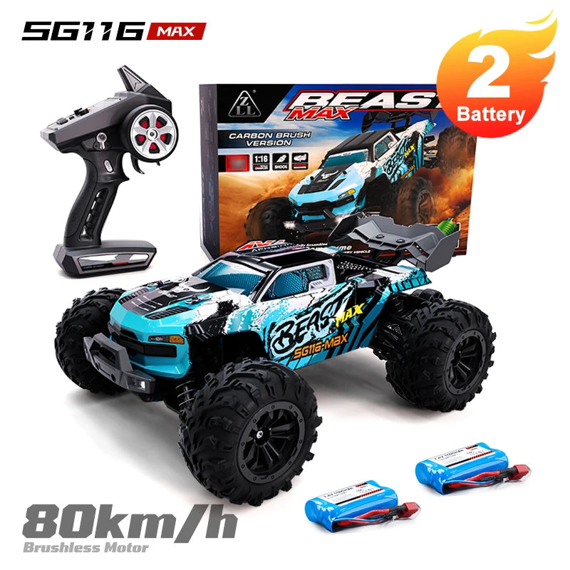 ZNLYRION RC Buggy Four Wheel Drive Off Road Racing Truck