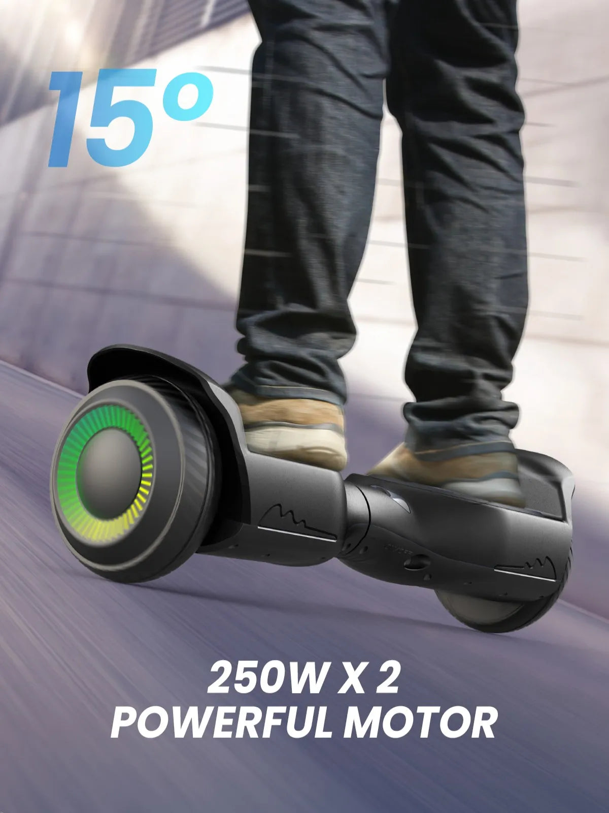 Gyroor All Terrain Self Balancing Hoverboard With Bluetooth Speaker