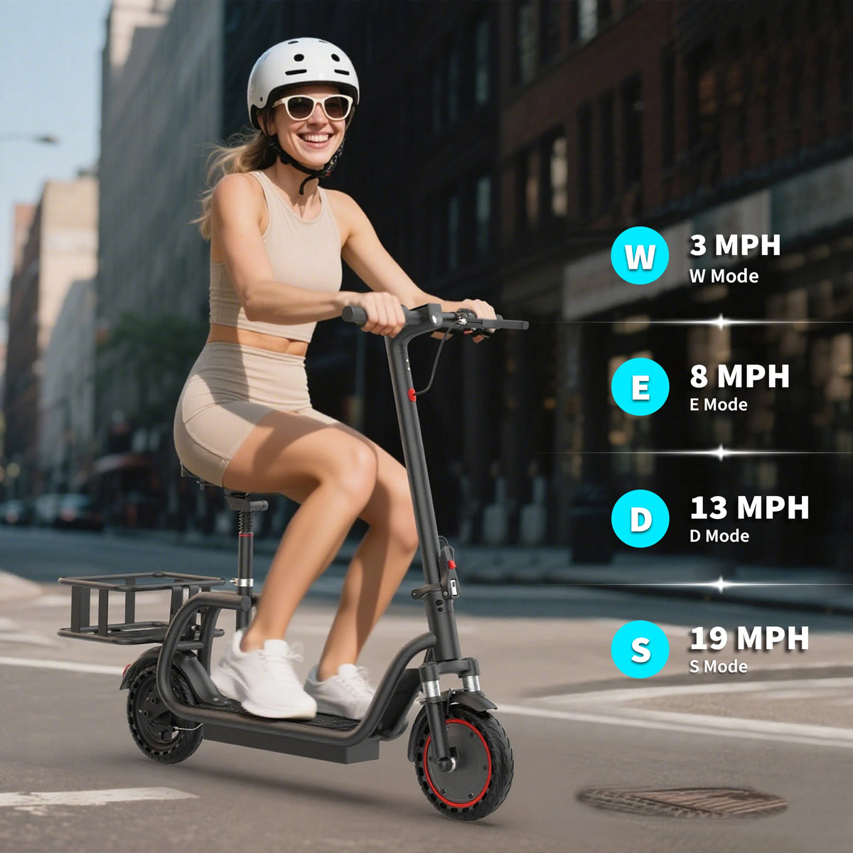 Aovopro 350W Foldable Electric Bike With 5.2Ah Battery