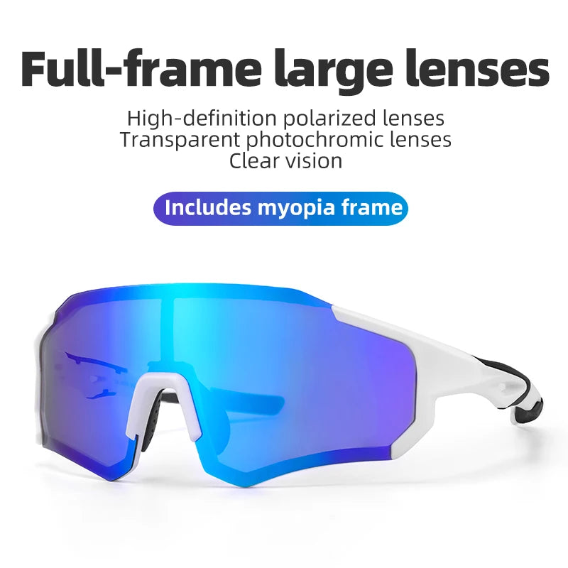 Rockbros Polarized Cycling Sunglasses With Uv400 Protection