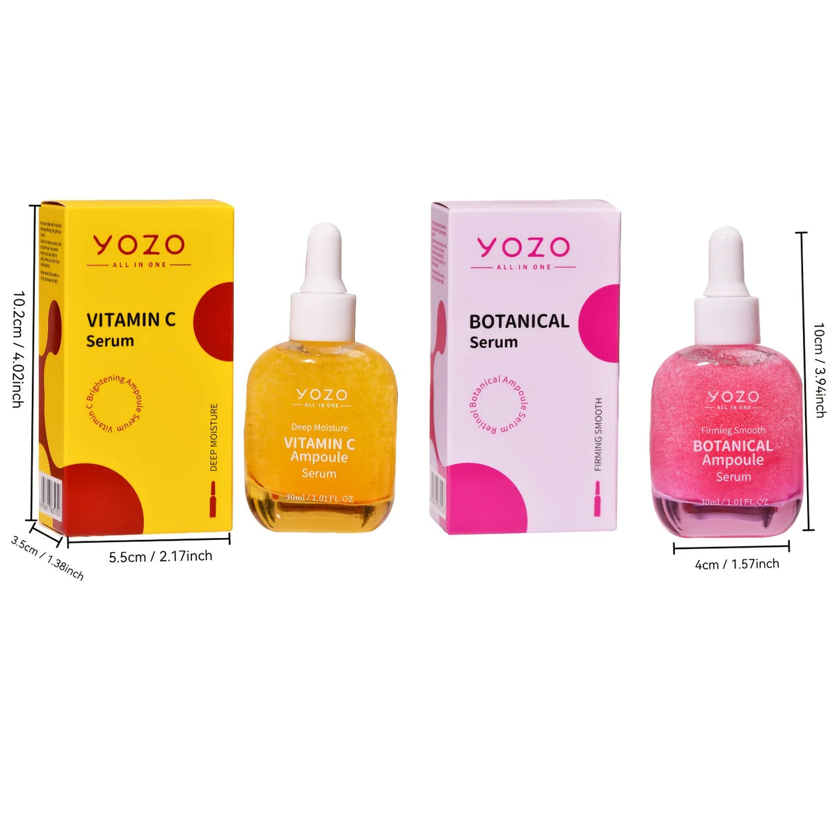 Aoao Vitamin C Retinol Serum Set Anti Aging Hydrating Skincare
