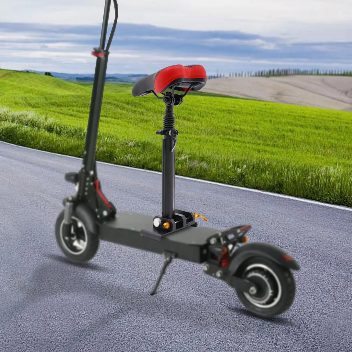 Scooter Seat Cushion Saddle Foldable Height Chair Adjustable Shock Electric Scooter Folding Saddle Seats for Xiaomi M365