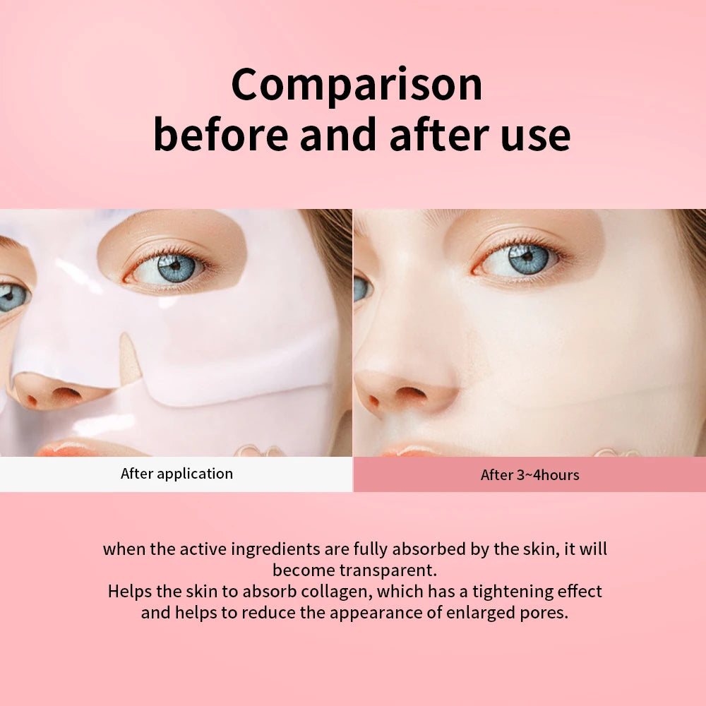 Lakerain Bio Collagen Face Mask Deep Hydrating Anti Aging