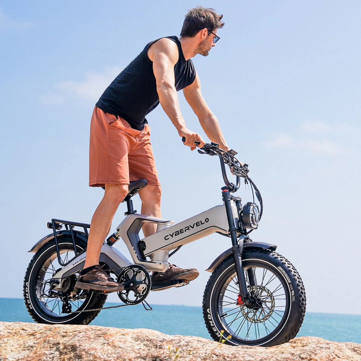 CBVELO Ek6 Fat Tire Electric Bike With 48V Lithium Battery