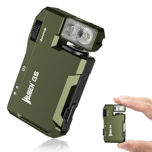 Wuben Magnetic LED Flashlight 400 Lumen USB C Rechargeable