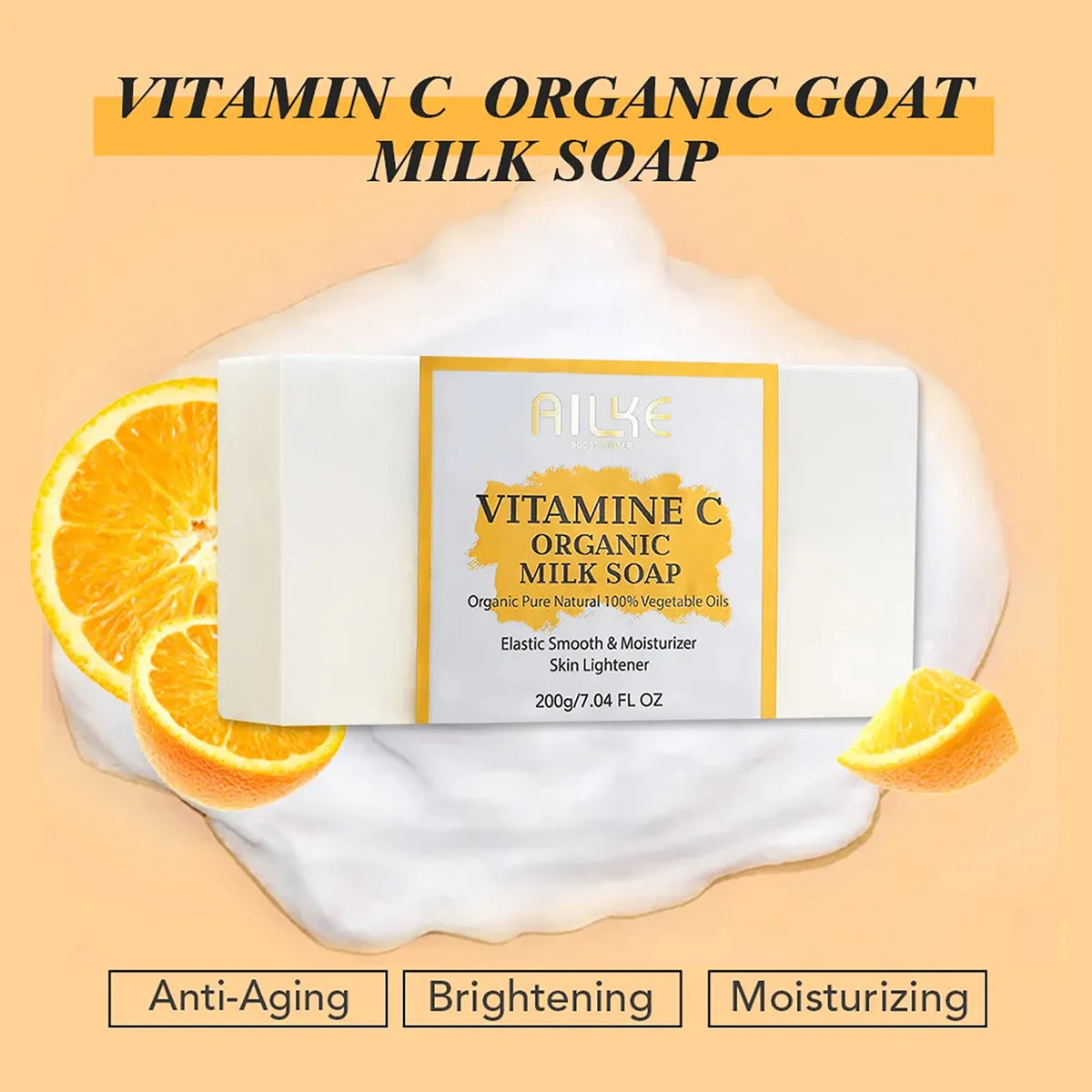 Kylliefit Organic Milk Cleanser With Vitamin C And Hyaluronic Acid