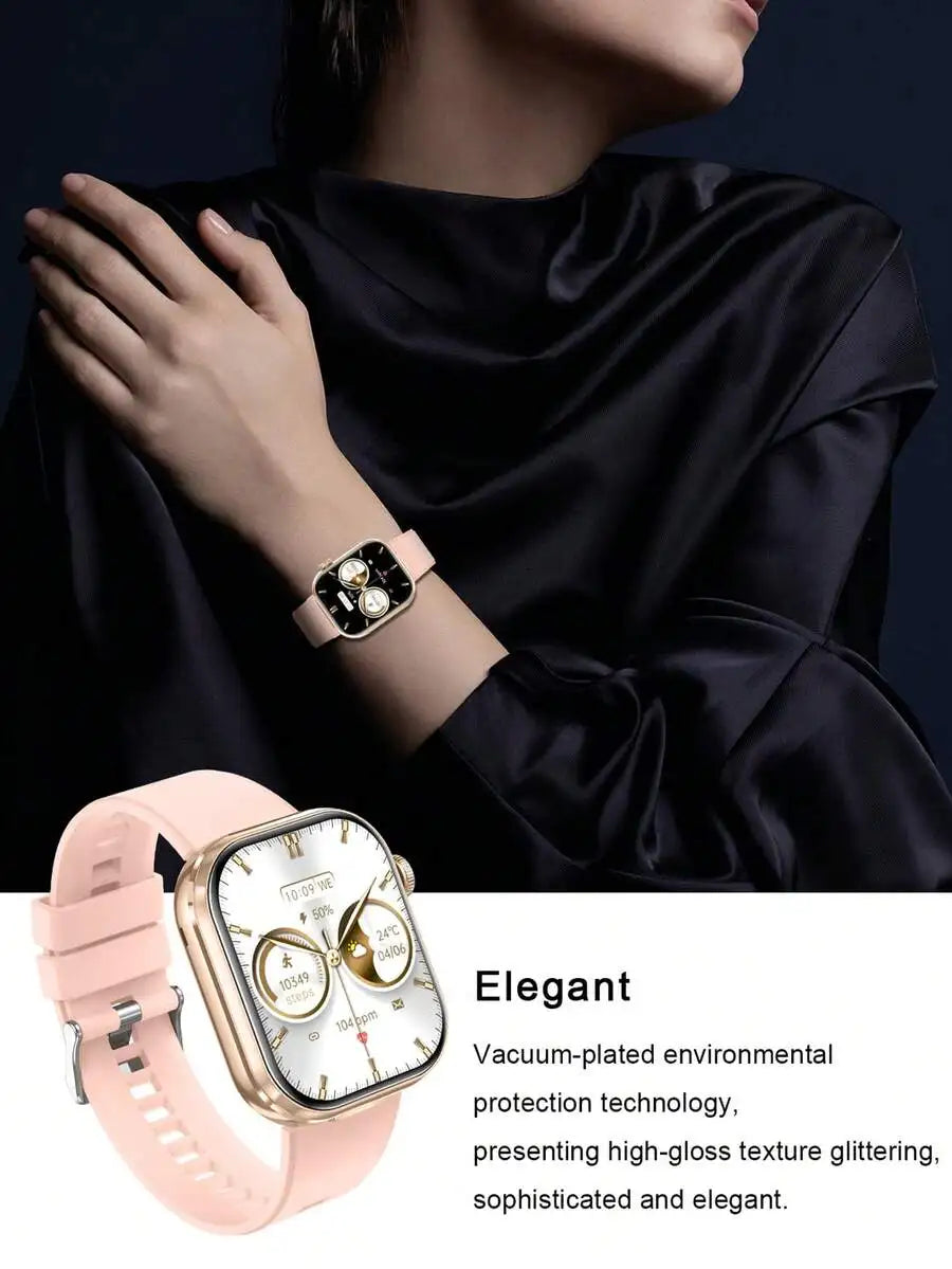 Dual Display Smartwatch With Integrated Earbuds And Camera Mode