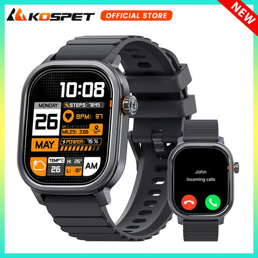 Kospet Pulse Smart Watch Amoled Bluetooth Calling Fitness Tracker