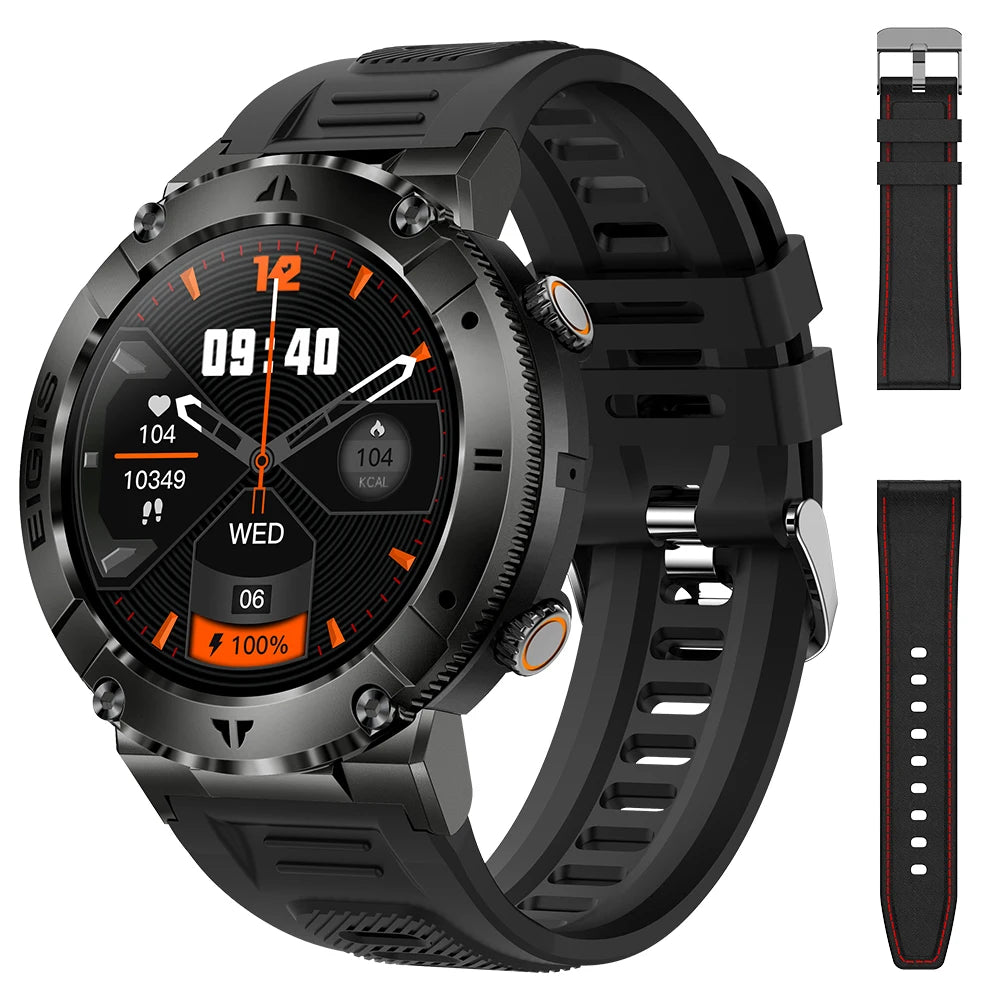 LaNikar Smart Watch With Bluetooth Calling And Blood Pressure Monitor