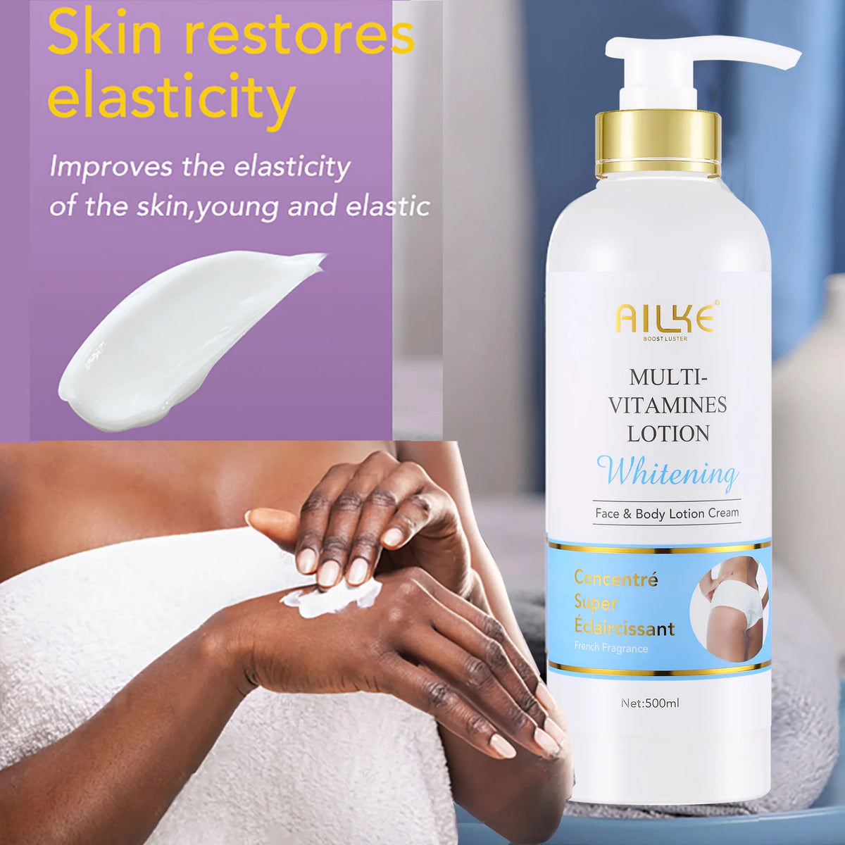 Ailke Multi Vitamin Body Lotion For Whitening And Brightening