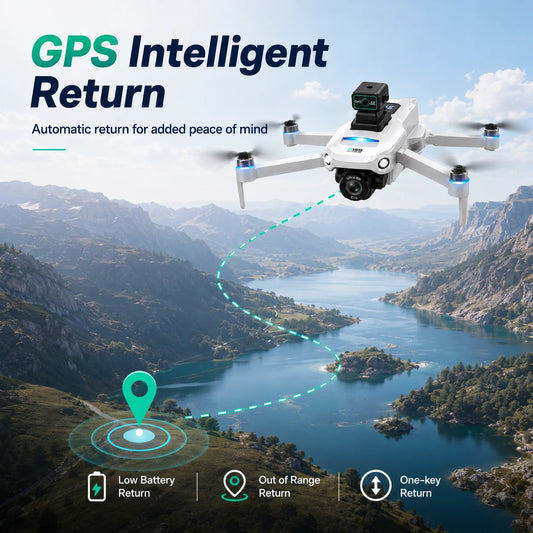ZNLYRION S159 GPS Drone With 8K Camera 5G FPV Obstacle Avoidance