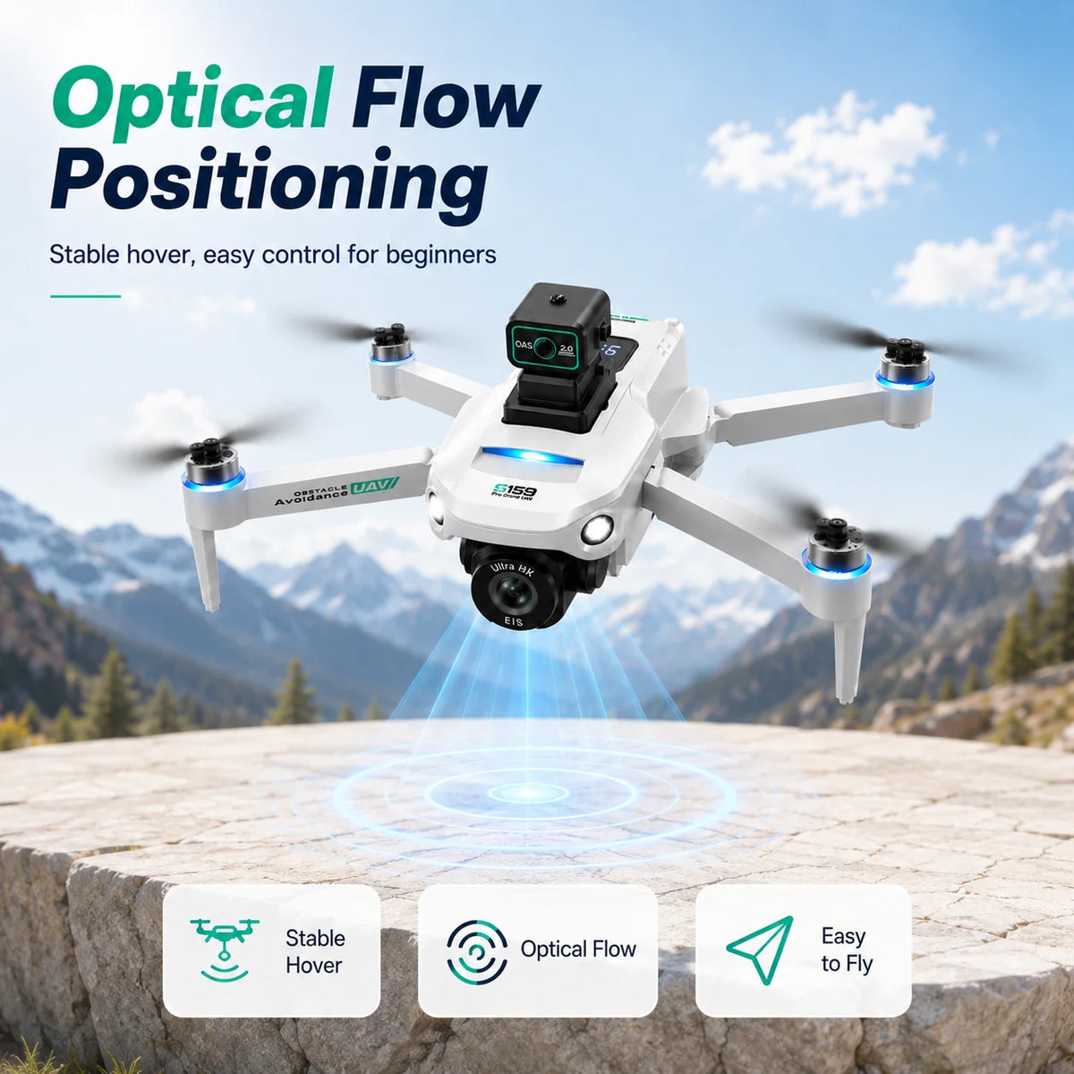 ZNLYRION S159 GPS Drone With 8K Camera 5G FPV Obstacle Avoidance