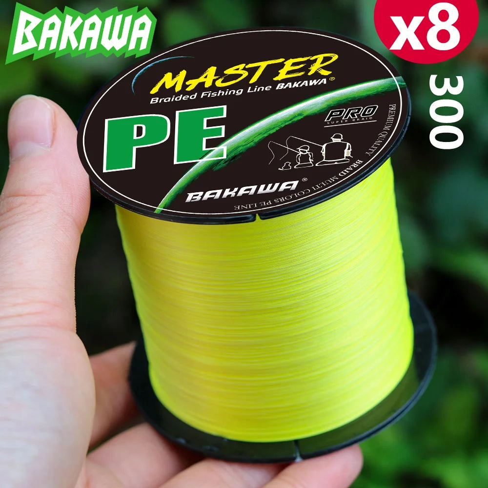Bakawa Multifilament Braided Fishing Line For Sea And River