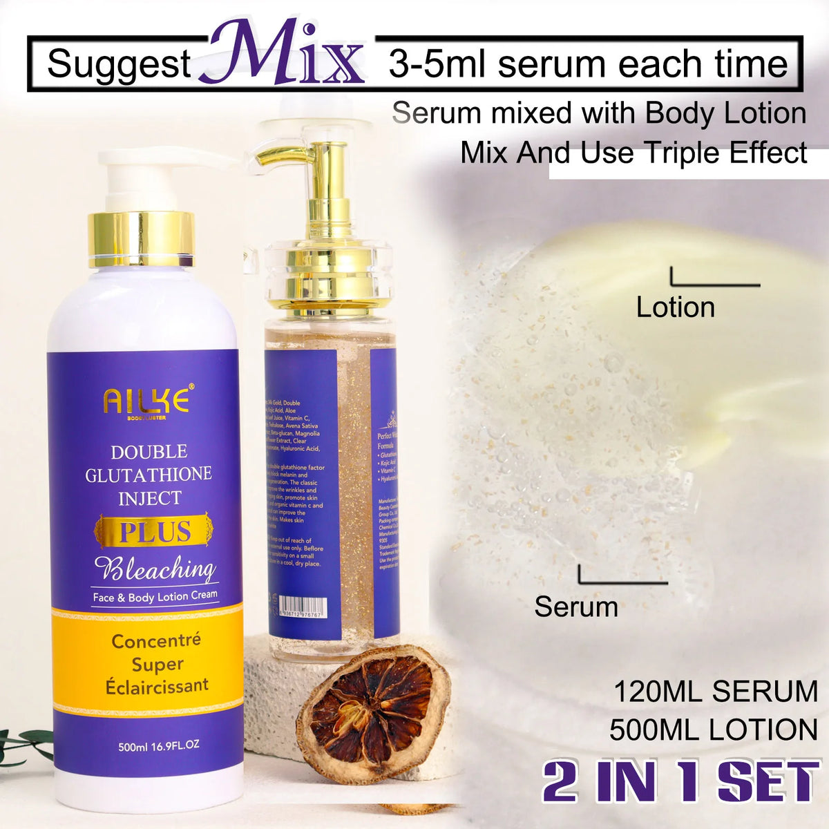 AILKE Skin Lightening Cream Dark Spot Corrector For Uneven Skin Tone