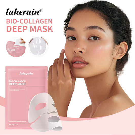 Lakerain Bio Collagen Face Mask Deep Hydrating Anti Aging